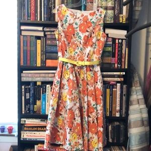 Floral 50s Inspired Lindy Bop Dress